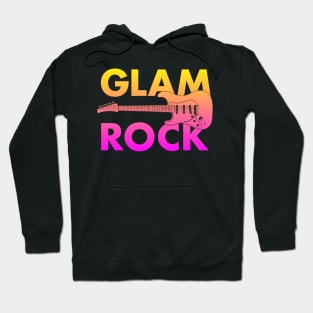 Glam Rock Guitar Hoodie